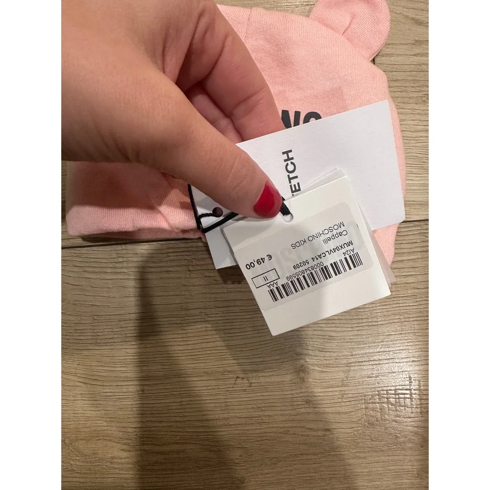Moschino kids pink